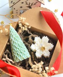 box-candles-christmas-launa-cheap-flocon-fir