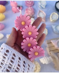 Flower Candle | Pink Daisy