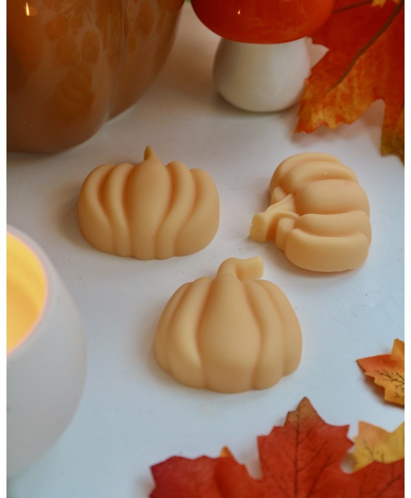 Set of 3 pumpkin-shaped...