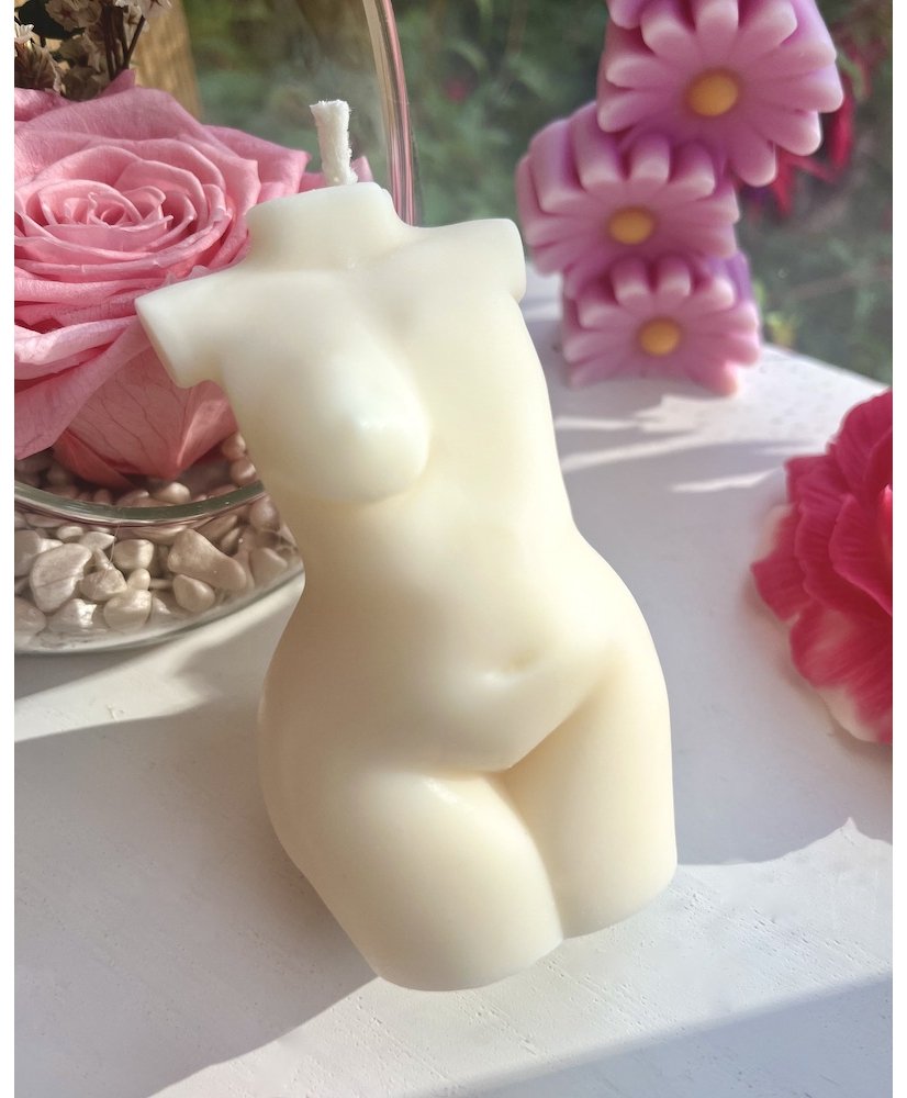 copy of Woman's body candle...