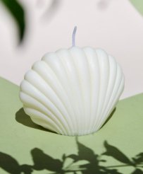 Monoï/Coconut shell candle | Summer atmosphere