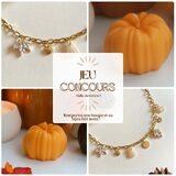 instagram-3 🍁 Grand Jeu Concours 🐿️

C’est l’automne et pour fêter ça, je vous propose un jeu concours avec Laura, créatrice de bougies beaucoup trop mignonnes 💞🕯️🍄‍🟫

On a eu envie de vous gâter pour entrer tout en douceur dans l’hiver 🕯️🎁⛄️
On offre à l’une d’entre vous « une bougie citrouille » vegan et en cire de soja + « un collier charm’s » en argile polymère et acier inoxydable. 
Une box made in Bretagne 🇫🇷 

Pour participer, c’est simple : 

🍁 Etre abonné(e) aux comptes @launabougie et @mariellebijoux
🍁 Likez ce post.
🍁 Taguez 1 ou 2 amie(s) en commentaire à qui ce cadeau plairait.

Pour plus de chance partage ce post dans ta story ! 

💝 Il y aura une gagnante 💝

Fin du concours et tirage au sort le 29 septembre 2024 et annonce de la gagnante en MP 💌

✨🕯️💍 Bonne chance à toi 🍀🤞🏼✨

#concours #jeuconcours #jeu #bougie #bijoux #smallbuisness #concoursfrance #automne #cadeau