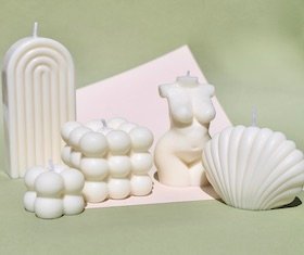 Moulded candles